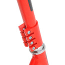 Monopattino 2 Ruote Pieghevole in Alluminio Rosso