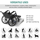 Rampa per Sedia a Rotelle H15 cm Max 318 Kg in Alluminio Antiscivolo