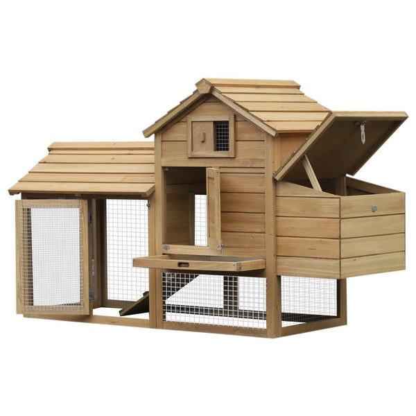 Pollaio da Giardino per 2 Galline 150,5x54x87 cm in Legno acquista