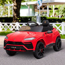 Macchina Elettrica per Bambini 12V con Licenza Lamborghini Urus Rossa