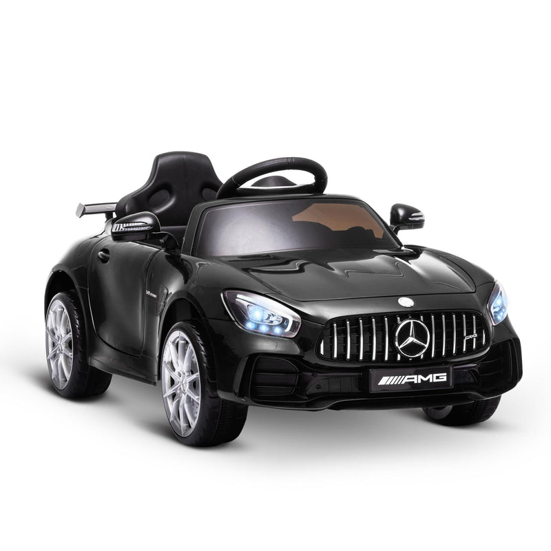 Macchina Elettrica per Bambini 12V con Licenza Mercedes GTR AMG Nera
