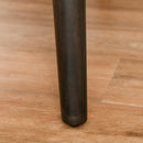 Poltrona Imbottita 79x66,5x79 cm in Tessuto Vellutato Giallo