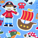 Lettino Prendisole Pieghevole per Bambini 118x40x24 cm in Metallo e Poliestere Azzurro