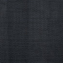 Sedia a Dondolo da Giardino 75x66x85 cm in Metallo e Textilene Nero