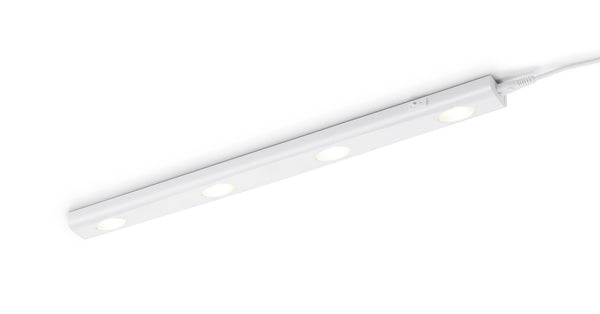 Barra 4 Punti da Interno a LED in Plastica Bianco online