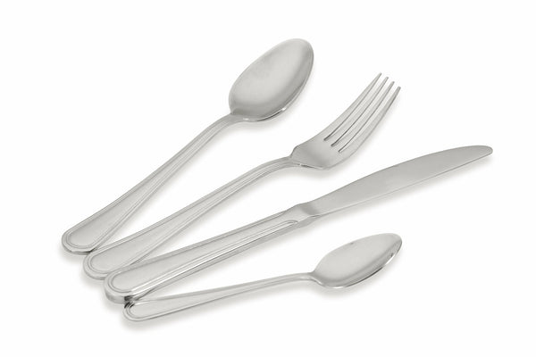 acquista Servizio Set di Posate 24 Pezzi in Acciaio Lucido Silver Villa d'Este Home Tivoli Antique