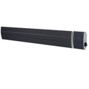 Pannello Radiante Riscaldante Wi-Fi ad Infrarossi 104,5x17,7x6 cm 1500W Sined  Nero