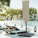 Telo Copertura per Ombrellone da Giradino Ø57x160 cm in Tessuto Oxford Cachi