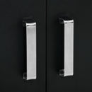 Barbecue a Gas GPL  3 Fuochi 2,8kW con Fornello Laterale Nero