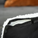 Trasportino per Cani e Gatti Pieghevole 61x46x51 cm in Oxford e PVC Grigio