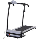 Tapis Roulant Motorizzato 6 Km/h con Schermo LED 0.6 HP Nero