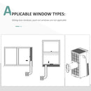 Deumidificatore d'Aria 19,2 Litri 1010W 2 Velocità Bianco