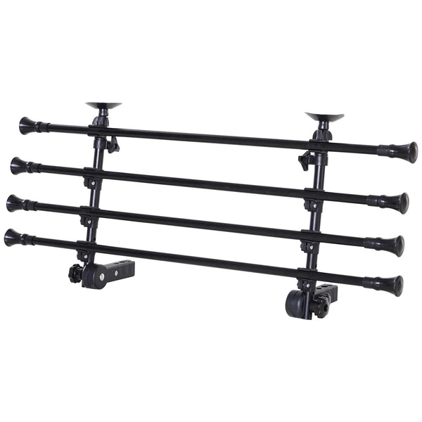 Griglia Divisoria Regolabile per Trasporto Cani per Auto Nera prezzo