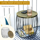 Set 3 Portapiante da Giardino in Metallo Nero e Bronzo