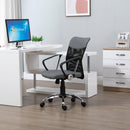 Sedia Poltrona Direzionale da Ufficio in Tessuto Grigio