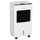 Raffrescatore Ventilatore con Ghiaccio 75W 9 Funzioni Bianco