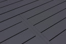 Tavolo Bilbao 150x100/150x74 h cm in Alluminio Antracite
