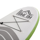 SUP Tavola Stand Up Paddle Gonfiabile 305x80x15 cm per Adulti e Teenager Verde e Bianco