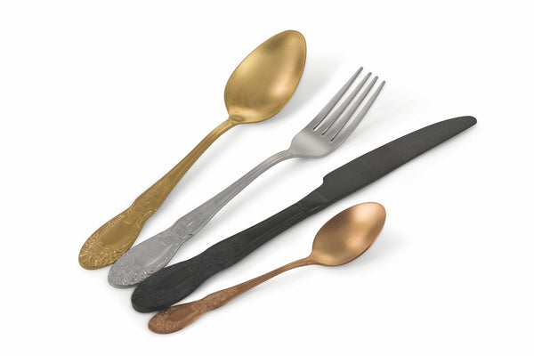 sconto Servizio Set di Posate 24 Pezzi in Acciaio Satinato Assortito Villa d'Este Home Tivoli Wonderland