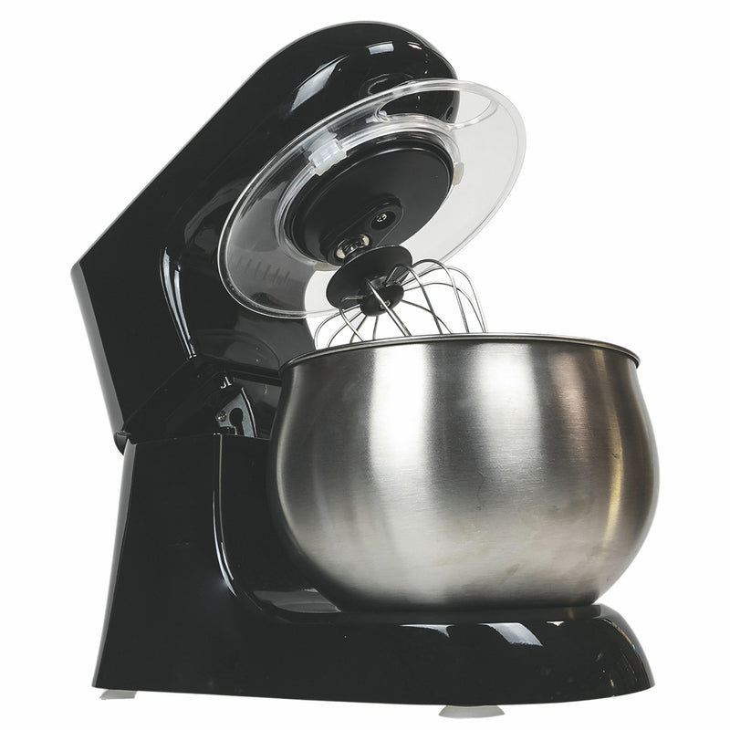Impastatrice Planetaria 5 Litri 6 Velocità 1300W Ciotola in Acciaio Kooper Atena Nera