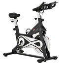 Cyclette Spin Bike Volano 18 Kg con Schermo LCD Nera