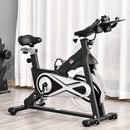 Cyclette Spin Bike Volano 18 Kg con Schermo LCD Nera
