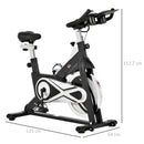 Cyclette Spin Bike Volano 18 Kg con Schermo LCD Nera