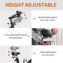 Cyclette Spin Bike Volano 18 Kg con Schermo LCD Nera