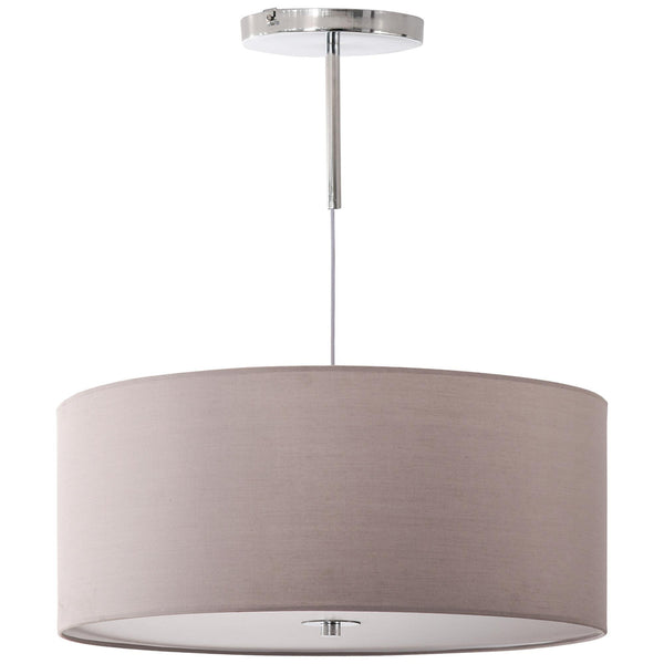 Lampadario a Sospensione con LED Dimmerabili 3 Colori 59x59x44 cm 36W Grigio Chiaro online