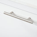 Mobile per Ingresso con Appendiabiti 60x35x169 cm in Legno MDF Bianco