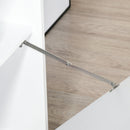 Mobile per Ingresso con Appendiabiti 60x35x169 cm in Legno MDF Bianco