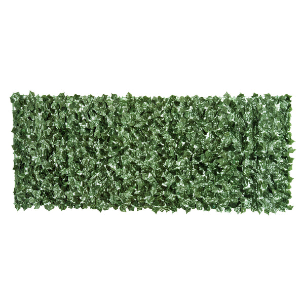 Arella Siepe Sintetica Artificiale 2,4x1m per Balcone e Giardino Foglie Verde Scuro sconto