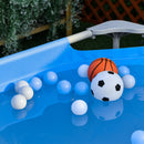 Piscina Fuori Terra Autoportante 291x190x75 cm con Filtro e Valvola Blu