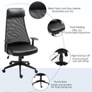 Sedia Poltrona Direzionale da Ufficio in Tessuto Nero