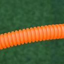 Set Addestramento Cani da Esterno Slalom Ostacolo e Tunnel con Sacca Trasporto Arancione