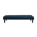 Divano Letto Prontoletto Click Clack Rivestimento in Tessuto Blu Oliver