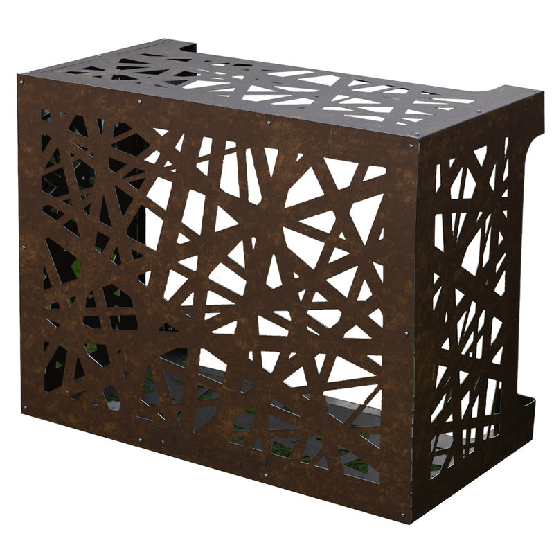 Copri Condizionatore 86x44x68 cm in Alluminio Glam M Corten