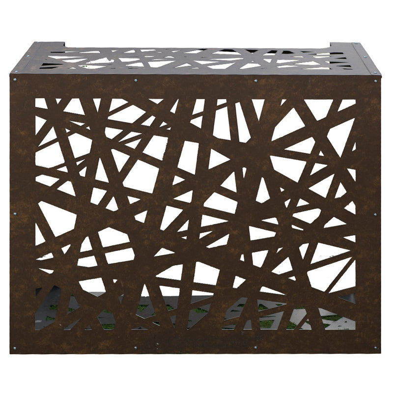 Copri Condizionatore 86x44x68 cm in Alluminio Glam M Corten