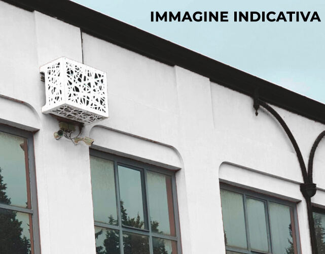 Copri Condizionatore 86x44x68 cm in Alluminio Glam M Corten