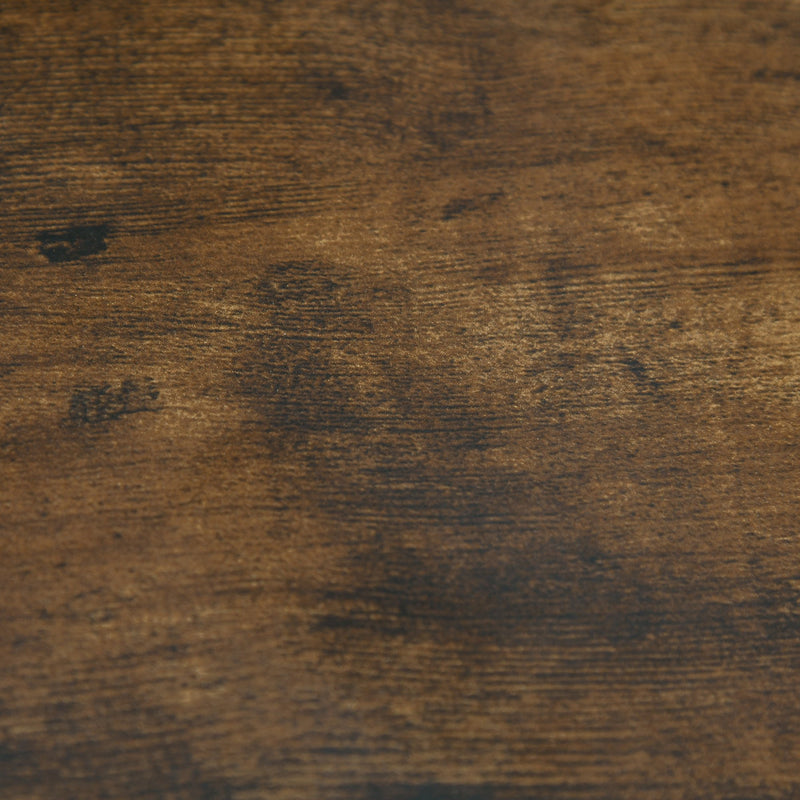 Libreria 5 Ripiani 7 Cubi 50x24x106 cm in MDF Marrone Rustico