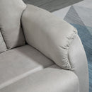 Poltrona Alzapersona Elettrica 1 Motore in Tessuto Grigio