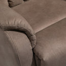 Poltrona Alzapersona Elettrica 1 Motore in Tessuto Marrone