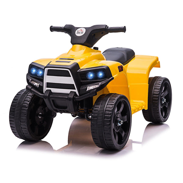 Mini Quad Elettrico per Bambini 6V Nero e Giallo prezzo