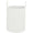 Cesto Portabiancheria Pieghevole con Manici 36L Ø38x45 cm in Cotone Naturale Bianco Crema