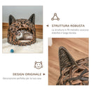 Cesta per Gatti Ø46 in Vimini Marrone