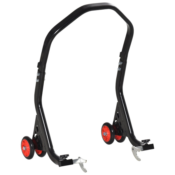 acquista Cavalletto Alzamoto Posteriore Universale per Moto Sportive max 200Kg Nero