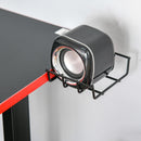 Scrivania da Gaming 120x60x76 cm in MDF e Metallo Nero