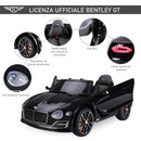 Macchina Elettrica per Bambini 6V con Licenza Bentley Nera