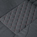 Sedia da Gaming Ergonomica 70,5x70x113-121 in Tessuto Grigio