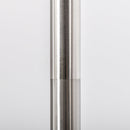 Lampada da Terra 3 Paralumi 38-52x25x165 cm E27 40W Argento